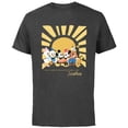 thumbnail image 1 of Disney Mickey and Friends People Who Feel Like Sunshine - Short Sleeve Cotton T-Shirt for Adults - Customized-Charcoal, 1 of 5