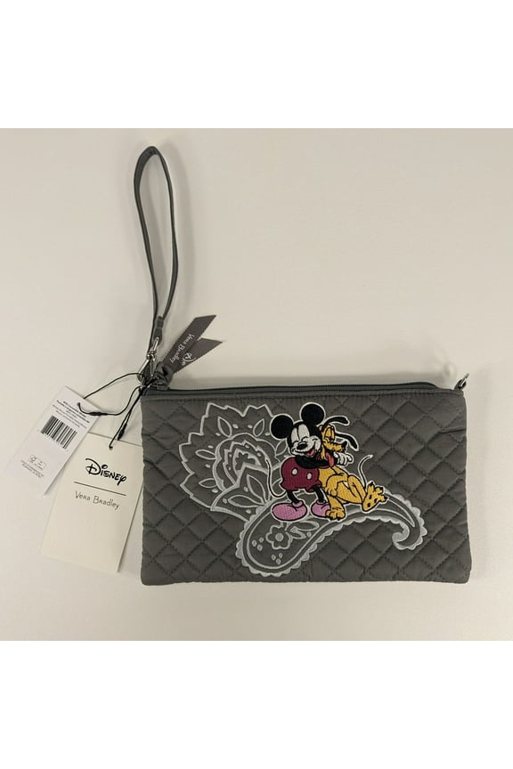 Disney Mickey and Friends Piccadilly Paisley Wristlet Bag by Vera Bradley