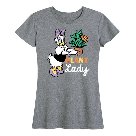 Disney - Mickey and Friends - Plant Lady - Earth Day - Women's Short Sleeve Graphic Tee