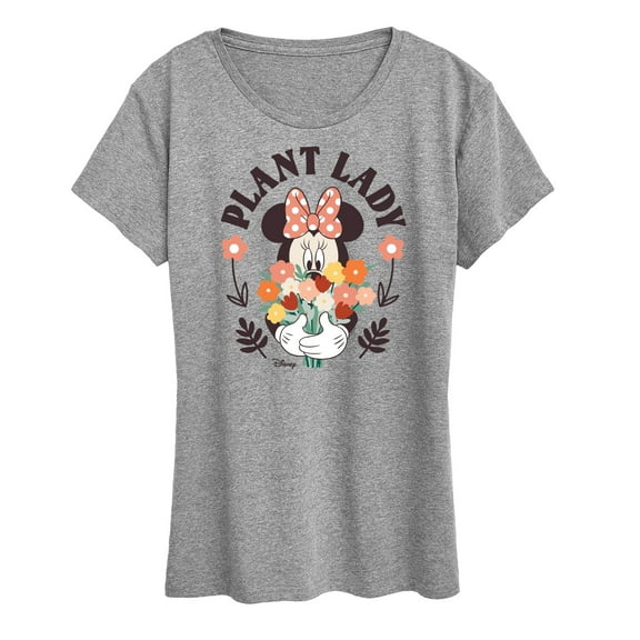 Disney - Mickey and Friends - Plant Lady - Earth Day - Women's Short Sleeve Graphic Tee