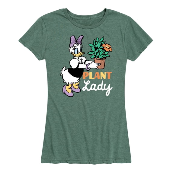 Disney - Mickey and Friends - Plant Lady - Earth Day - Women's Short Sleeve Graphic Tee