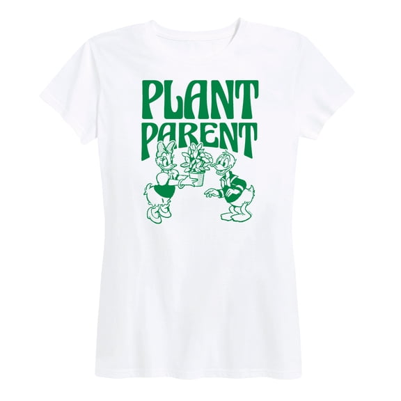 Disney - Mickey and Friends - Plant Parent - Earth Day - Women's Short Sleeve Graphic Tee