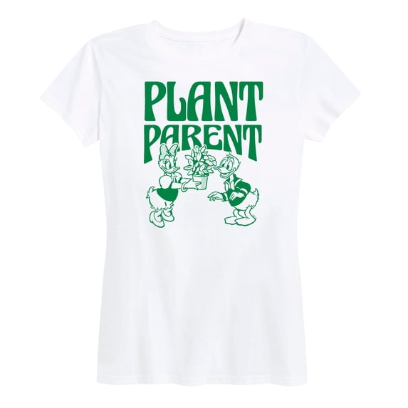 Disney - Mickey and Friends - Plant Parent - Earth Day - Women's Short Sleeve Graphic Tee