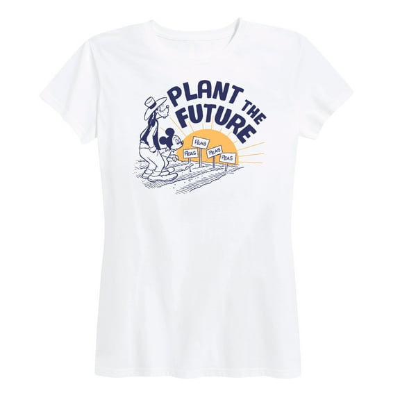 Disney - Mickey and Friends - Plant The Future - Earth Day - Women's Short Sleeve Graphic Tee
