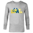thumbnail image 1 of Disney Mickey and Friends Pluto Loyal - Long Sleeve T-Shirt for Men - Customized-Athletic Heather, 1 of 5
