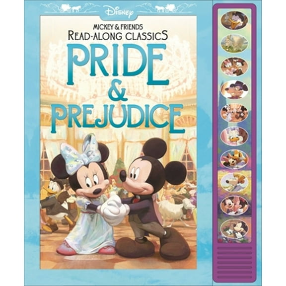 Pre-Owned Disney Mickey Mouse and Minnie Mouse Read-Along Classics Pride & Prejudice Interactive Sound Book Press Buttons to Hear Story Read Aloud - PI Kids, 9781503762534, 150376253X, Hardcover,