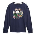 thumbnail image 1 of Disney - Mickey and Friends Tis The Season Christmas - Toddler & Youth Long Sleeve Graphic T-Shirt, 1 of 5