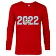 thumbnail image 1 of Disney Mickey and Minnie 2022 New Year’s Eve - Long Sleeve T-Shirt for Men – Customized-New Red, 1 of 5