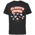thumbnail image 1 of Disney Mickey and Minnie Always Moving Retro - Short Sleeve Cotton T-Shirt for Adults - Customized-Black, 1 of 5
