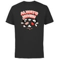 thumbnail image 1 of Disney Mickey and Minnie Always Moving - Short Sleeve Cotton T-Shirt for Adults - Customized-Black, 1 of 5