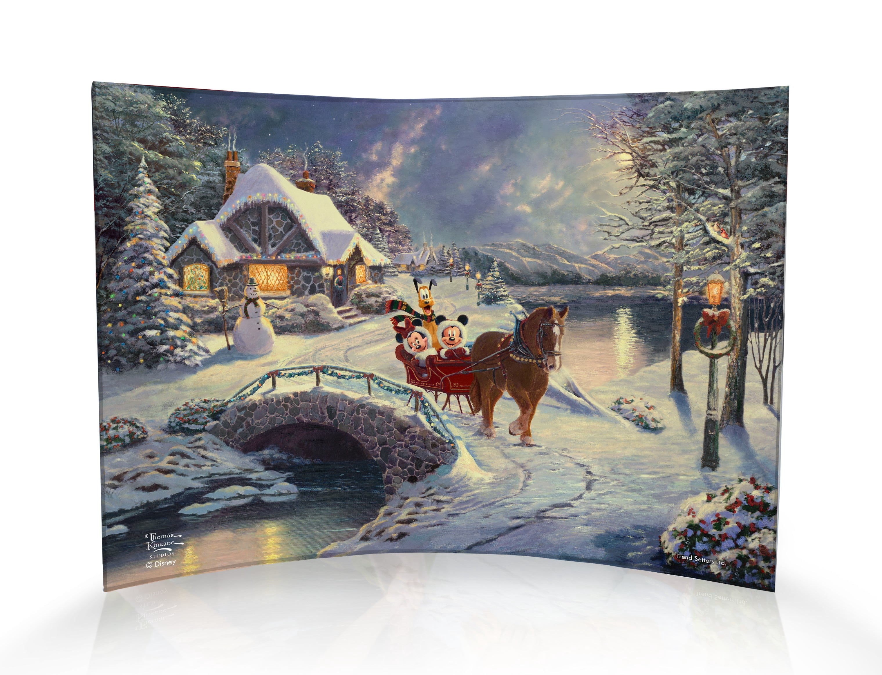 Disney (Mickey and Minnie Evening Sleigh Ride) 10