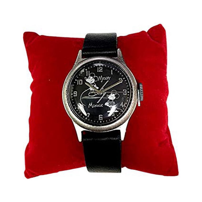 Disney Mickey and Minnie Mouse 1st Wrist Watch Faux Leather  display picture 2