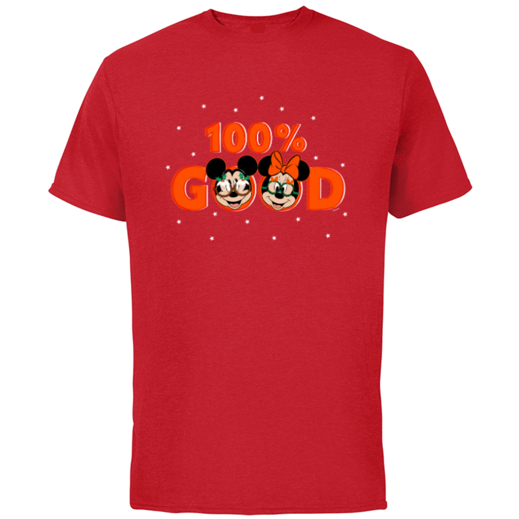 Red Minnie And Mickey Mouse Christmas T-Shirt main image 1