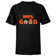 thumbnail image 1 of Disney Mickey and Minnie Mouse Christmas Holiday 100% Good - Short Sleeve T-Shirt for Kids - Customized-Black, 1 of 5