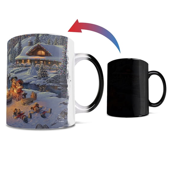 Disney (Mickey and Minnie Mouse - Christmas Lodge) Morphing Mugs® Heat-Sensitive Mug MMUG1305
