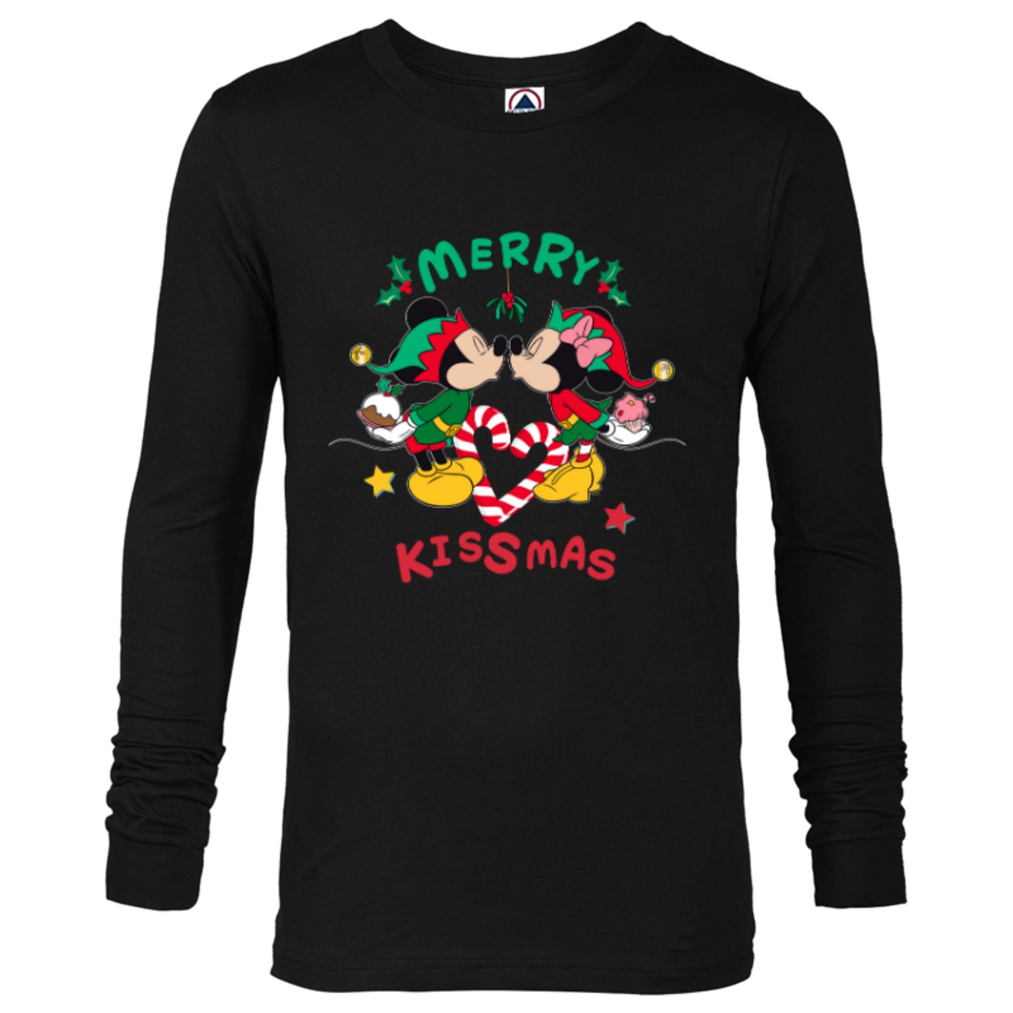 Red Minnie And Mickey Mouse Christmas T-Shirt main image 0