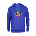 thumbnail image 1 of Disney Mickey and Minnie Mouse Christmas Love Merry Kissmas - Pullover Hoodie for Adults - Customized-Royal, 1 of 5