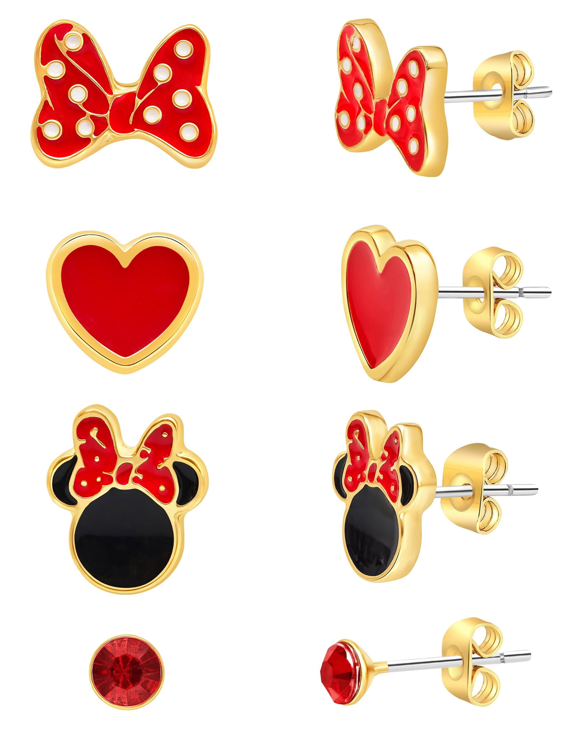Aggregate 223+ gold mickey mouse earrings latest