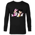 thumbnail image 1 of Disney Mickey and Minnie Mouse Easter Bunnies - Long Sleeve T-Shirt for Men - Customized-Black, 1 of 5