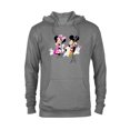 thumbnail image 1 of Disney Mickey and Minnie Mouse Easter Bunnies - Pullover Hoodie for Adults - Customized-Graphite Heather, 1 of 5