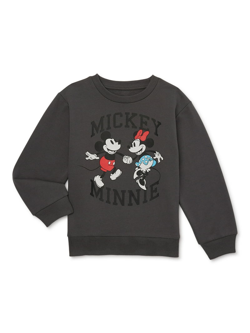 トップス kolor Mickey Mouse / Graphic Pullover Amazon.com: Disney Mickey Mouse & Minnie Mouse Pullover Sweatshirt