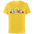 thumbnail image 1 of Disney Mickey and Minnie Mouse Holiday Christmas Cocoa Mugs - Short Sleeve Cotton T-Shirt for Adults - Customized-Yellow, 1 of 5