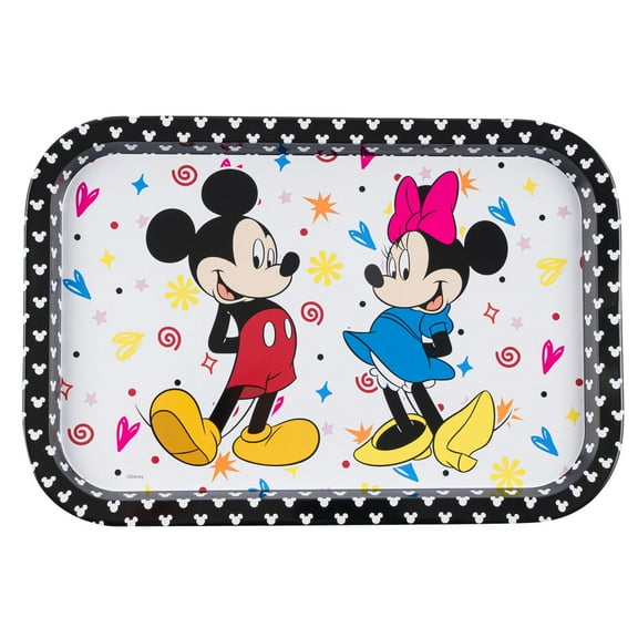 Disney Mickey and Minnie Mouse Serving Food Tray