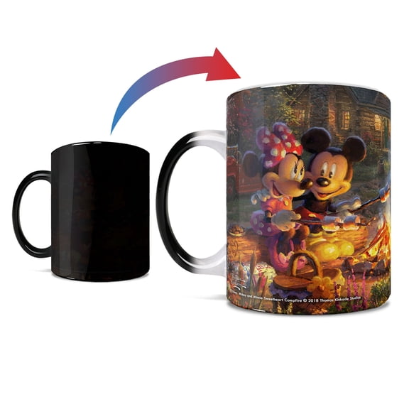Disney (Mickey and Minnie Mouse - Sweetheart Campfire) Morphing Mugs Heat-Sensitive Mug MMUG752