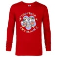 thumbnail image 1 of Disney Mickey and Minnie Mouse Together We Bloom Springtime - Long Sleeve T-Shirt for Men - Customized-New Red, 1 of 5