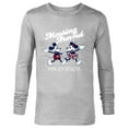 thumbnail image 1 of Disney Mickey and Minnie Mousing Around Retro Vintage - Long Sleeve T-Shirt for Men - Customized-Athletic Heather, 1 of 5