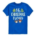 thumbnail image 1 of Disney - Mickey and Minnie Oh Christmas Treats - Toddler & Youth Short Sleeve Graphic T-Shirt, 1 of 5