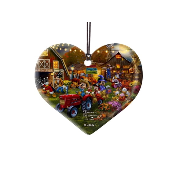 Disney (Mickey and Minnie Pumpkin Festival) Hanging Acrylic Print ACPHEART844