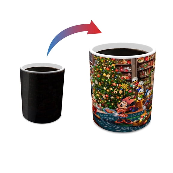 Disney (Mickey and Minnie Trimming the Tree) Morphing Mugs Heat-Sensitive Mug MMUG1676