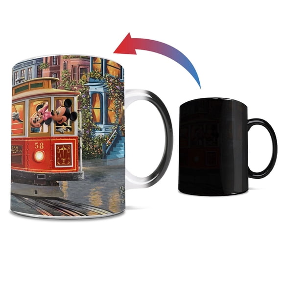 Disney (Mickey and Minnie in San Francisco) Morphing Mugs® Heat-Sensitive Mug MMUG1636