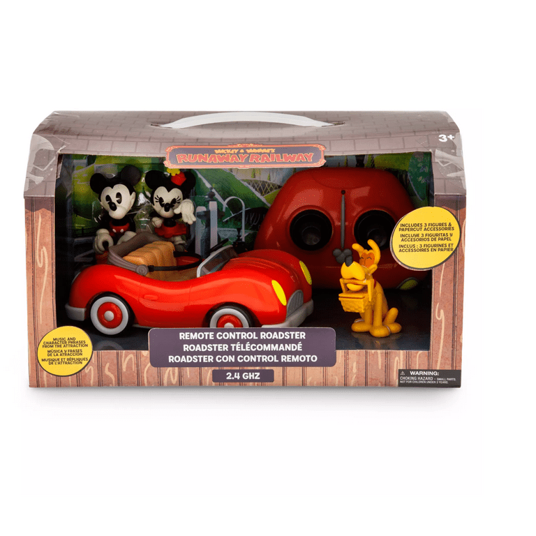 Disney Mickey Minnie's Railway RC Roadster Set with Music