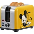 thumbnail image 1 of Disney Mickey and Pluto 2-Slice Toaster, Yellow, DSC-23, 1 of 6