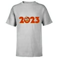 thumbnail image 1 of Disney Mickey and the Gang 2023 100th Anniversary New Year - Short Sleeve T-Shirt for Kids - Customized-Athletic Heather, 1 of 5