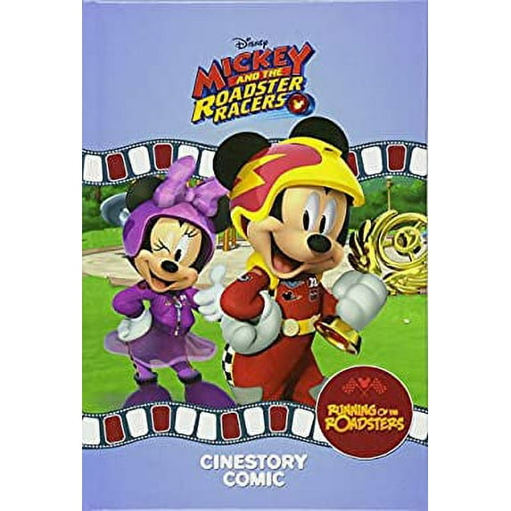 Pre-Owned Disney Mickey and the Roadster Racers: Running of the Roadsters Cinestory Comic (Hardcover) 9781772755602