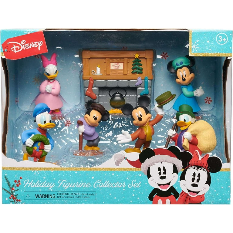 Disney Mickey's Christmas Carol Holiday Figurine Collector Set ~ 7 piece