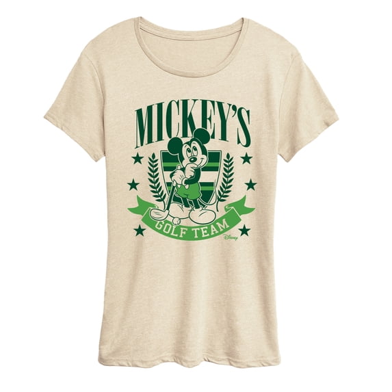 Disney - Mickey's Golf Team - Women's Short Sleeve Graphic T-Shirt