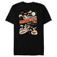thumbnail image 1 of Disney Mickey’s Halloween Trick or Treat Candy Co. - Short Sleeve Blended T-Shirt for Adults - Customized-Black, 1 of 5