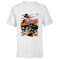 thumbnail image 1 of Disney Mickey’s Halloween Trick or Treat Candy Co. - Short Sleeve T-Shirt for Kids - Customized-White, 1 of 5