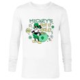 thumbnail image 1 of Disney Mickey’s Pot o’ Gold St Patrick’s Day Retro - Long Sleeve T-Shirt for Men - Customized-White, 1 of 5
