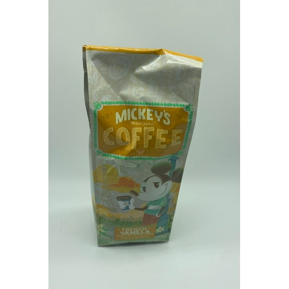 Disney Mickey's Really Swell Coffee French Vanilla Flavored 12oz. New Sealed