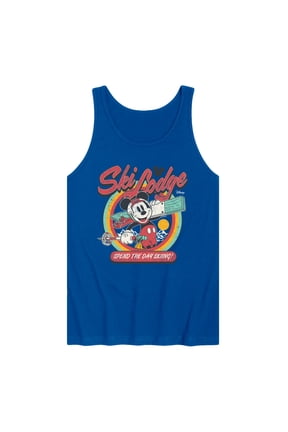 - Mickey's Ski Lodge - Men's Sleeveless Graphic Tank