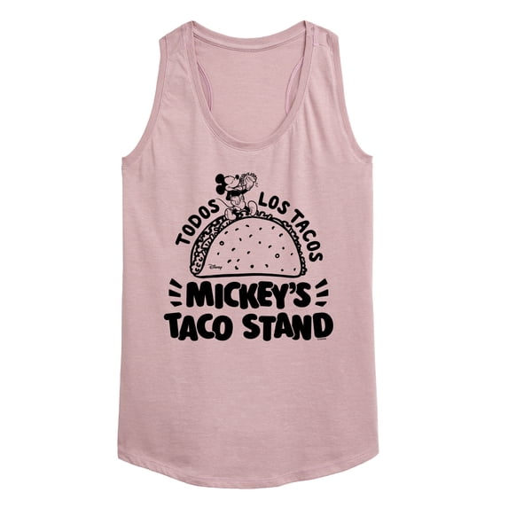 Disney - Mickey's Taco Stand - Women's Racerback Graphic Tank