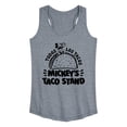 thumbnail image 1 of Disney - Mickey's Taco Stand - Women's Racerback Graphic Tank, 1 of 3