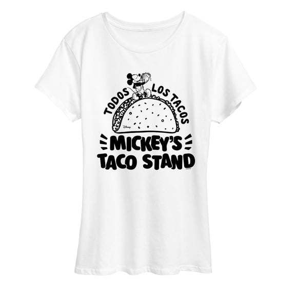 Disney - Mickey's Taco Stand - Women's Short Sleeve Graphic T-Shirt