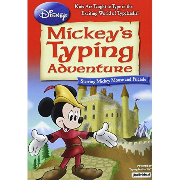 Disney: Mickey's Typing Adventure - Windows, Individual Software, 018527105788