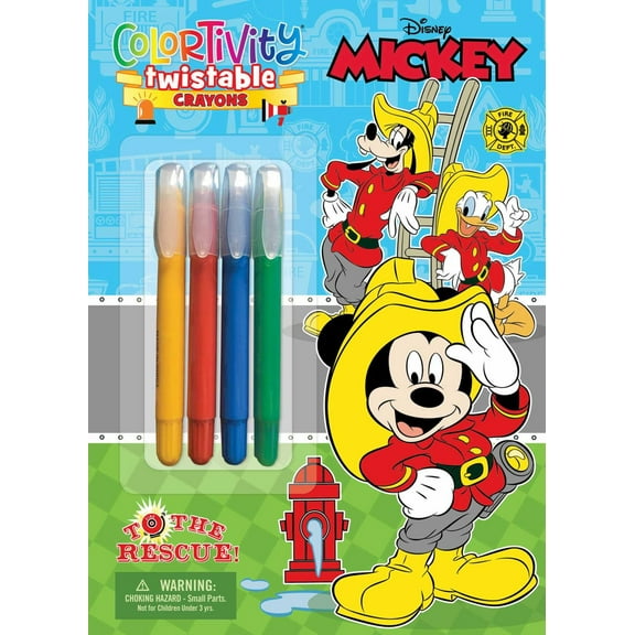 Disney Mickey: to the Rescue!: Colortivity (Paperback)